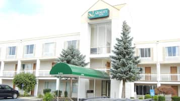 Overnatningsstedets facade