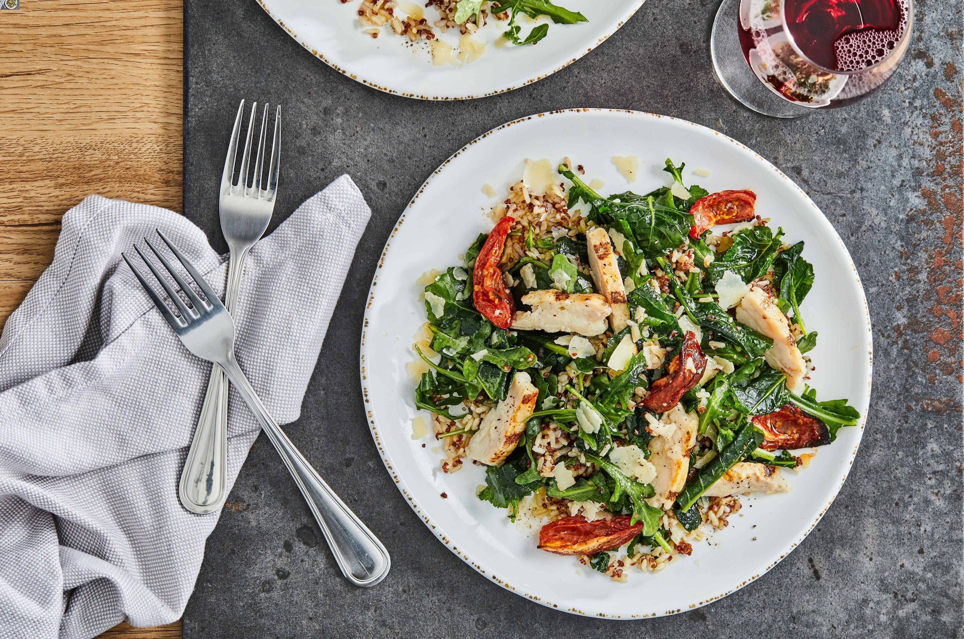 breakfast and dinner served