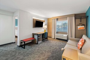 Suite, 1 King Bed with Sofa bed, Non Smoking | In-room safe, laptop workspace, blackout drapes, iron/ironing board