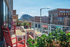 Junior-Suite, 1 King-Bett, Balkon | Ausblick vom Zimmer