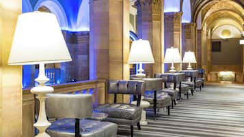 Sala de estar en el lobby