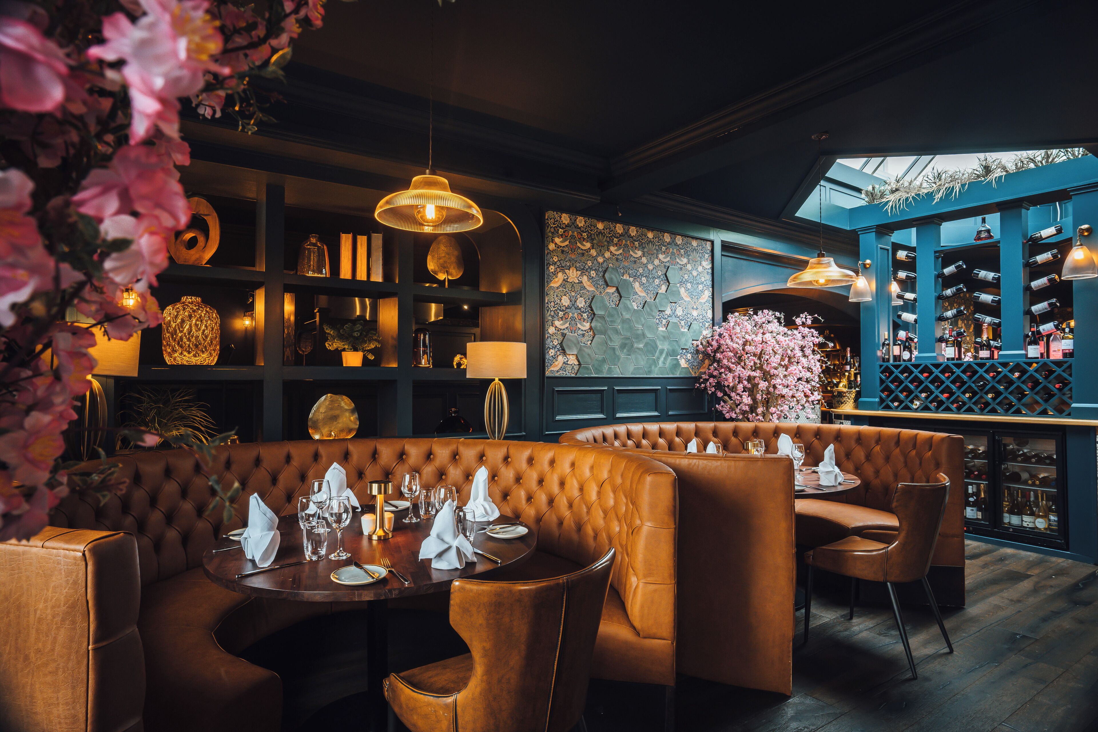 breakfast, lunch, dinner served; garden views