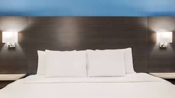 Suite, 1 King Bed, Non Smoking | Desk, blackout drapes, iron/ironing board, free cribs/infant beds