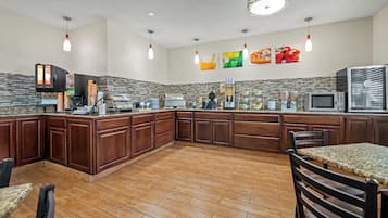 Free daily full breakfast