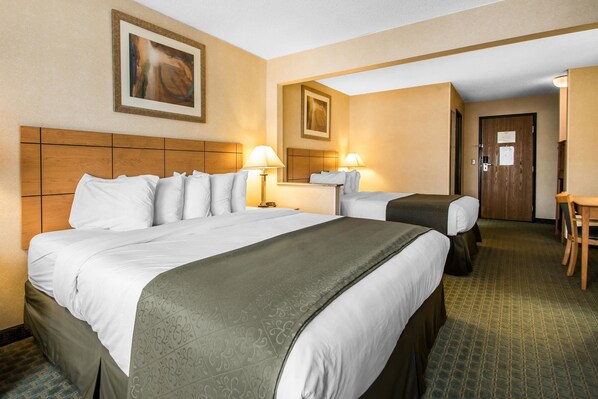 Suite, Multiple Beds, Non Smoking | Premium bedding, in-room safe, blackout curtains, free WiFi