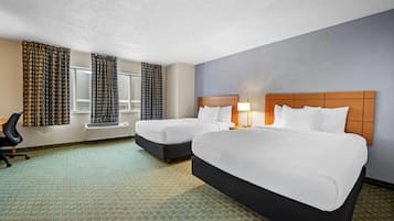 Hochwertige Bettwaren, Zimmersafe, Verdunkelungsvorhänge