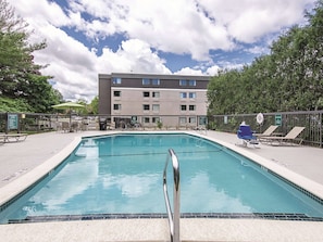 Seasonal outdoor pool