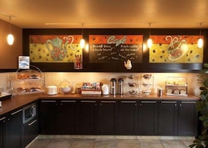 Free daily full breakfast