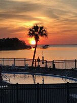 Vista desde la propiedad