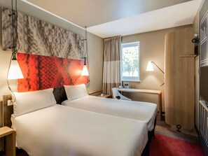 Standard Room, 2 Single Beds | Premium bedding, desk, blackout curtains, soundproofing