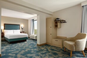 Ett rum med en dubbelsäng queen, icke-rökare | Sängtillbehör av högsta kvalitet och bäddmadrasser