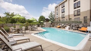 Seasonal outdoor pool
