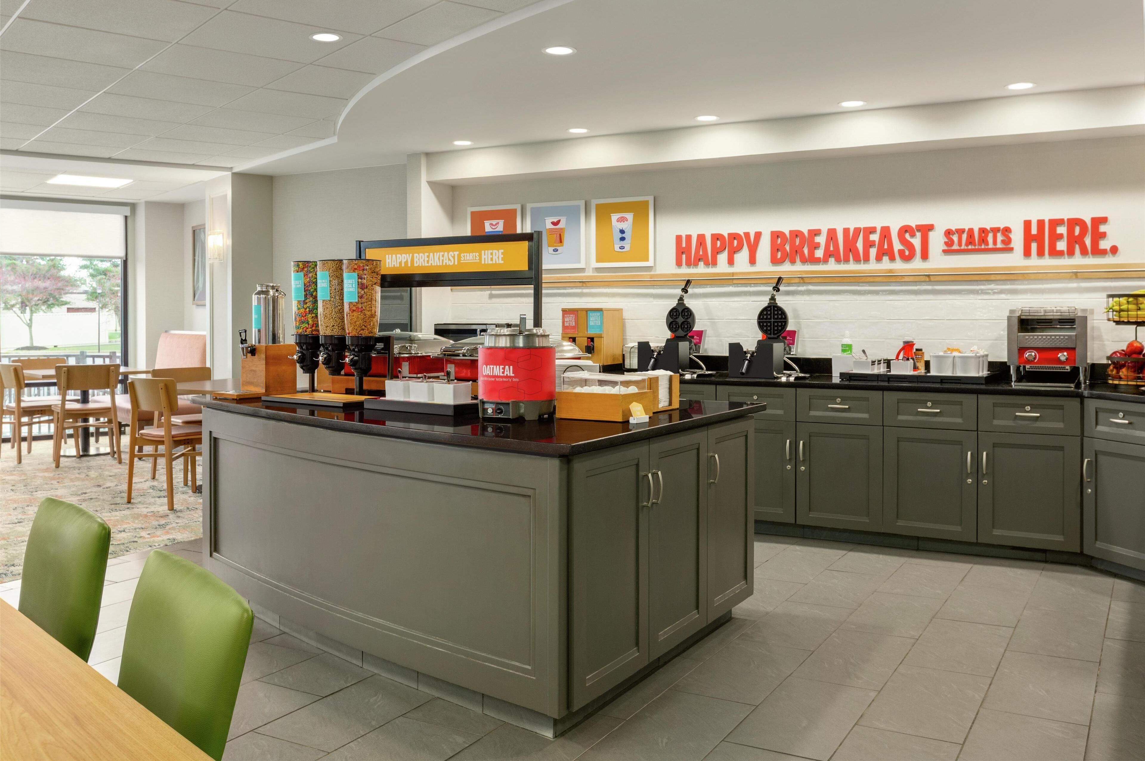 Petit déjeuner buffet compris tous les jours