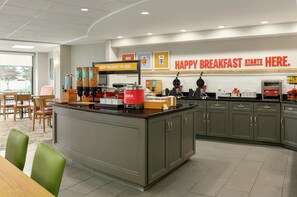 Gratis frukostbuffé varje dag 