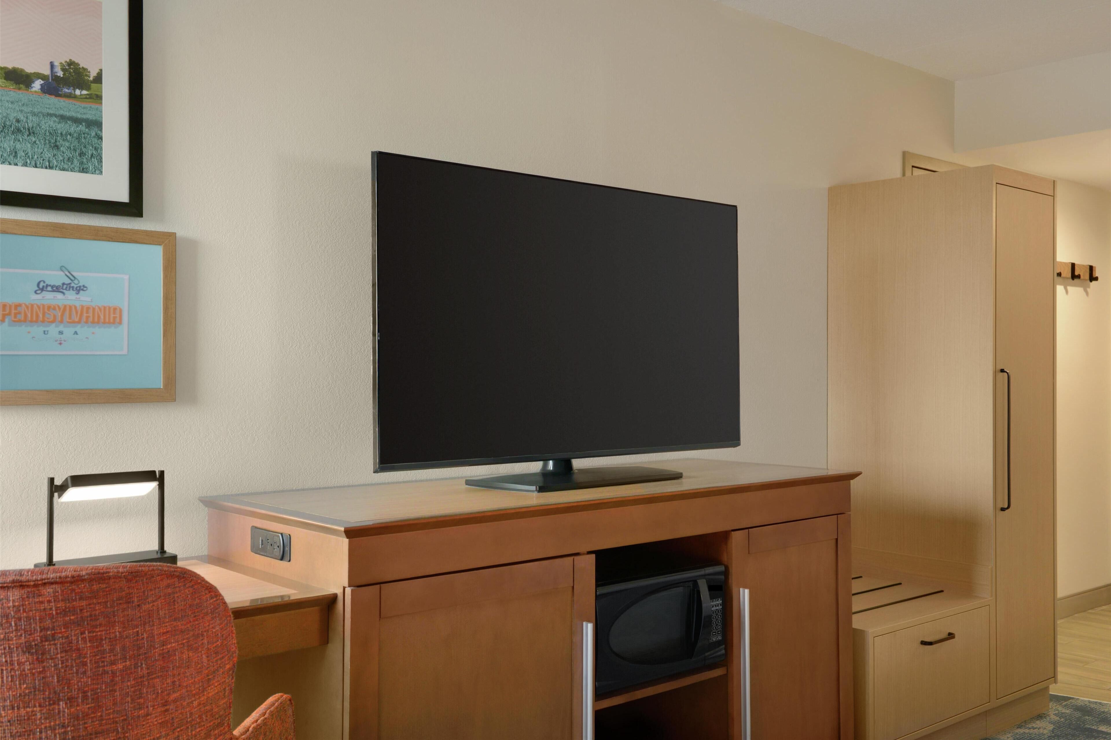 room, 1 king bed with sofa bed, refrigerator & microwave (shower) | premium bedding, pillow-top beds, individually decorated