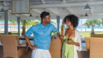 3 bars/lounges, swim-up bar, poolside bar