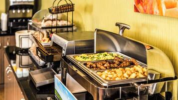 Free daily full breakfast