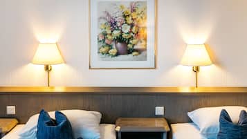 Doppelzimmer | Allergikerbettwaren, Minibar, Zimmersafe, Schreibtisch