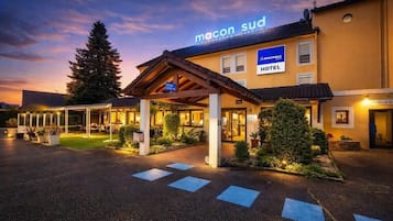 Fassade der Unterkunft