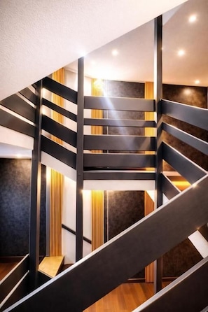 Handläufe auf den Fluren