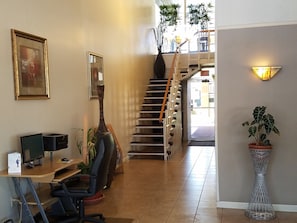 Intérieur de l’entrée
