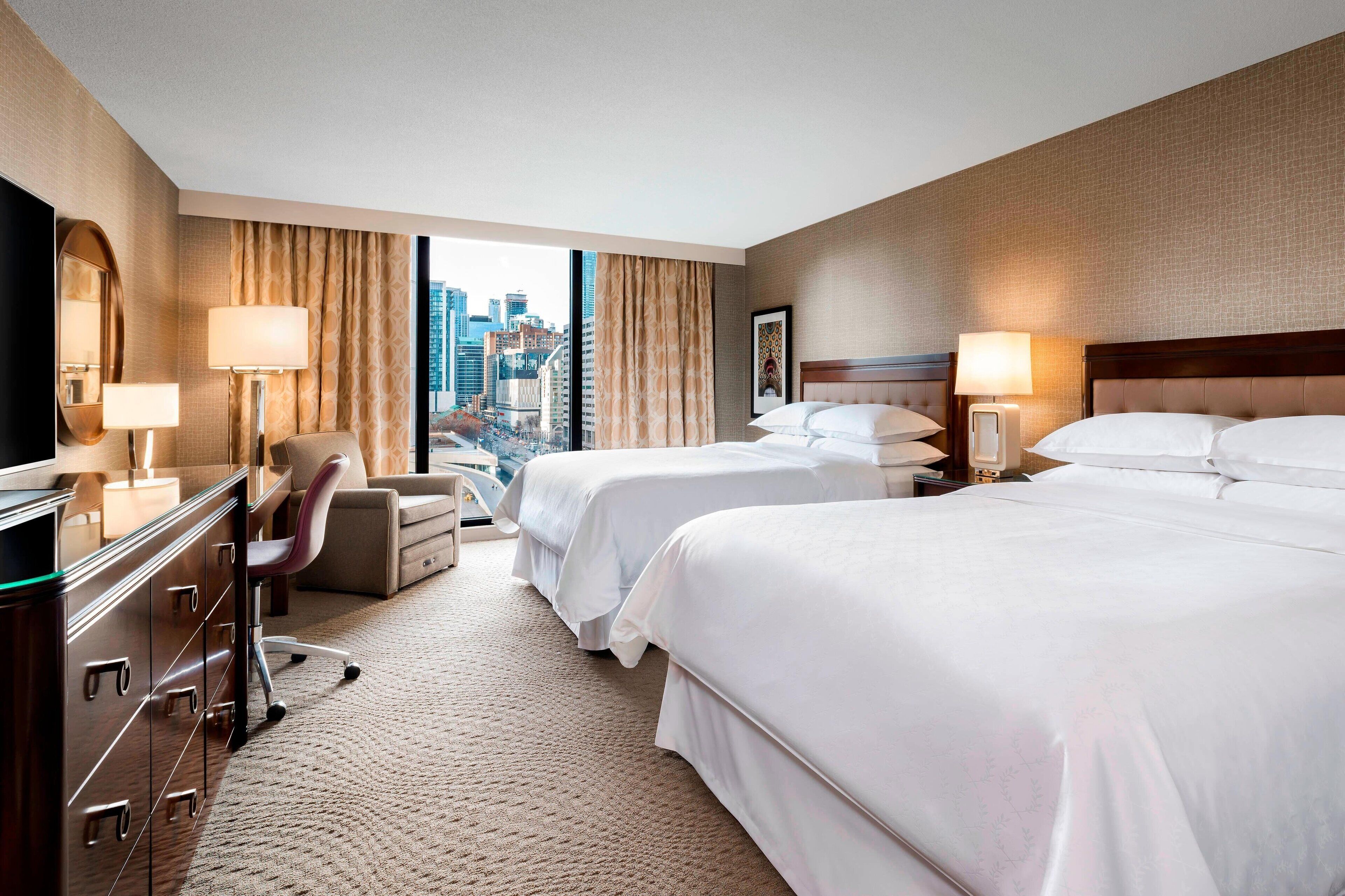 羽绒被、加厚床垫、客房内保险箱、办公桌