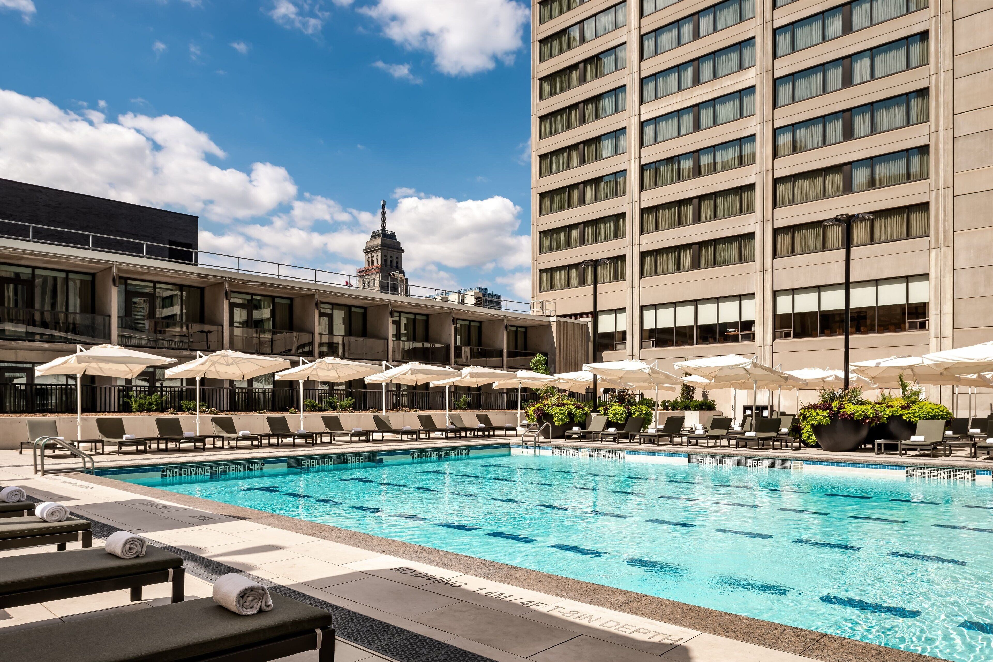 Room, 1 King Bed, Pool View (Balcony) | Pool | Indoor pool, outdoor pool, pool umbrellas, sun loungers