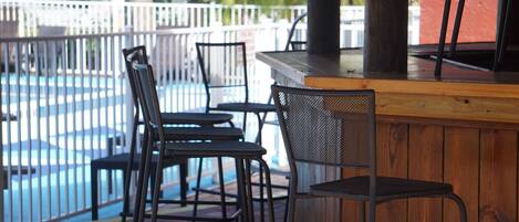 Poolside bar