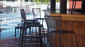 Poolside bar