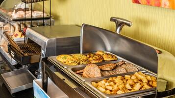 Free daily full breakfast