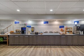 Free buffet breakfast
