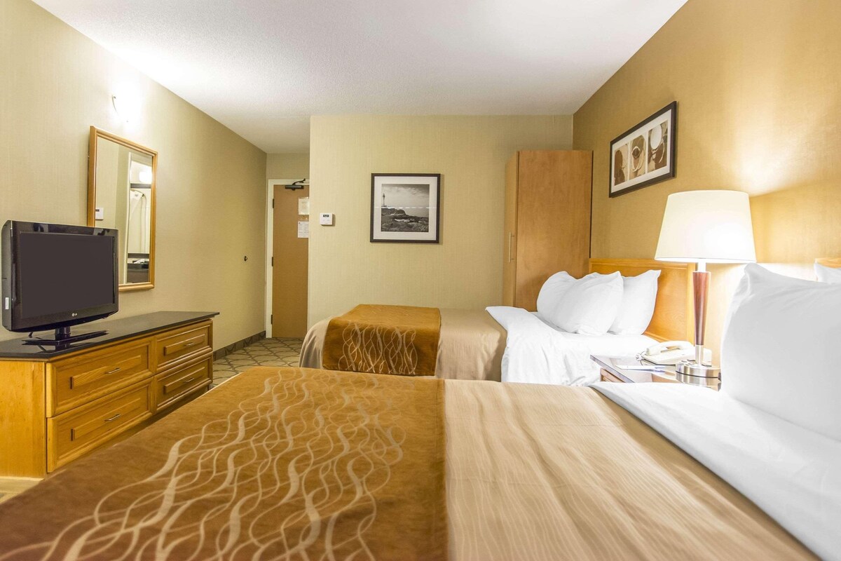 Desk, iron/ironing board, high-speed internet, alarm clocks