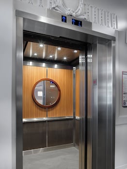 Elevator at Axiom Hotel