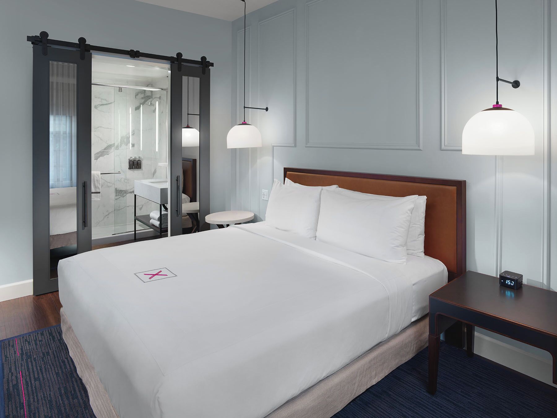 Premium bedding, down duvets, pillow-top beds, in-room safe