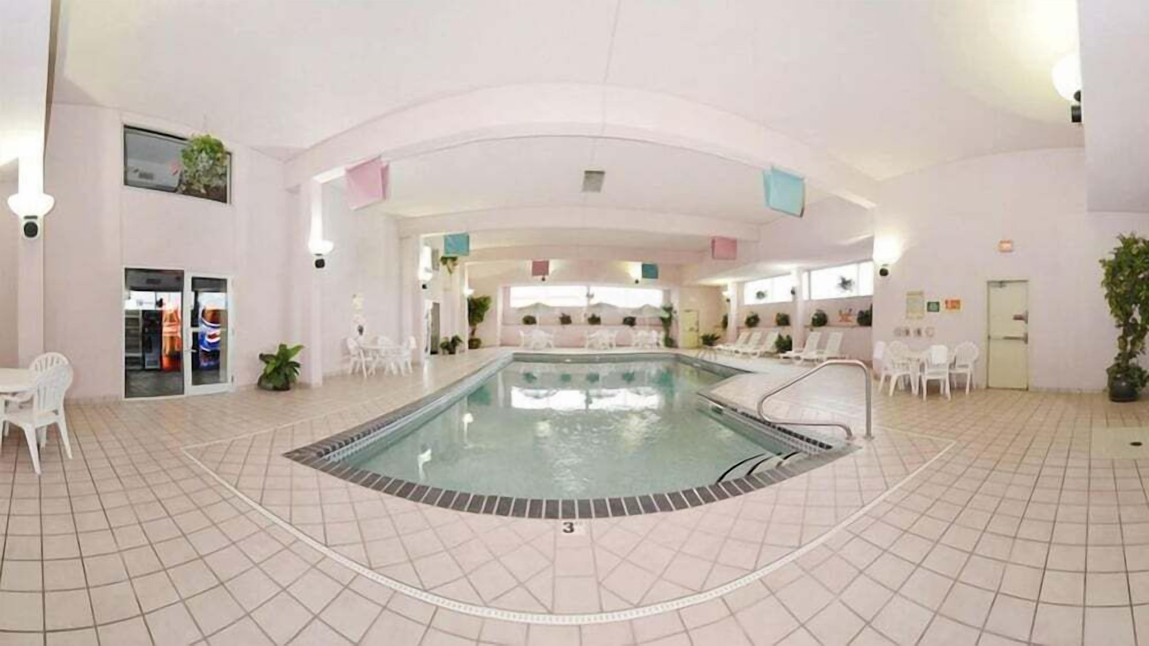 Indoor pool, outdoor pool, open 8:00 AM to 11:00 PM, sun loungers