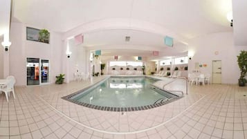 Indoor pool, outdoor pool, open 8:00 AM to 11:00 PM, sun loungers