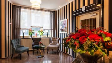 Sala de estar en el lobby
