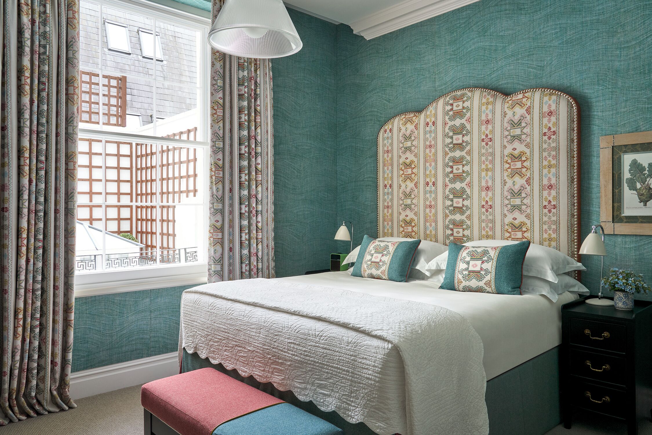 Rom – deluxe, 1 kingsize-seng (Accessible) | Italienske Frette-laken, sengetøy av topp kvalitet og minibar