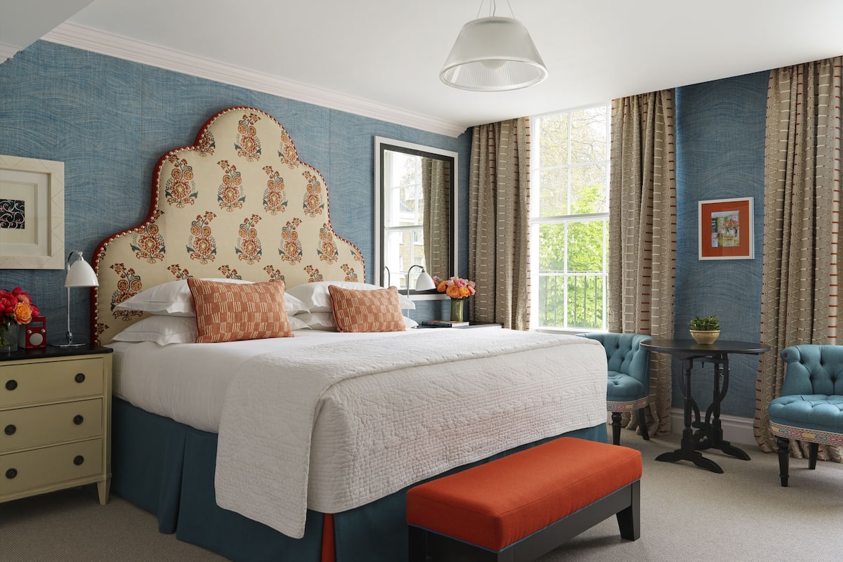 Chambre (Dorset Square) | Draps italiens Frette, literie de qualité supérieure, minibar