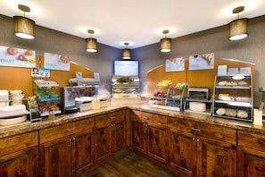 Free buffet breakfast