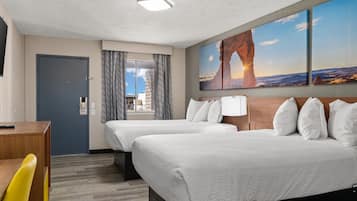 Room, 2 Queen Beds, Non Smoking | 1 bedroom, individually furnished, free WiFi, bed sheets