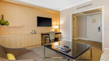 Suite, 1 cama King size (Manhattan) | Ropa de cama de alta calidad y camas con pillow-top