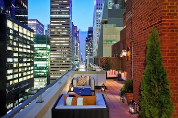 Patio, balcany or terrace at Omni Berkshire Place