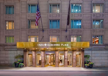 Hotel Exterior at Omni Berkshire Place