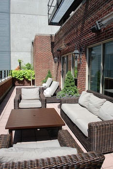 Patio, balcany or terrace at Omni Berkshire Place
