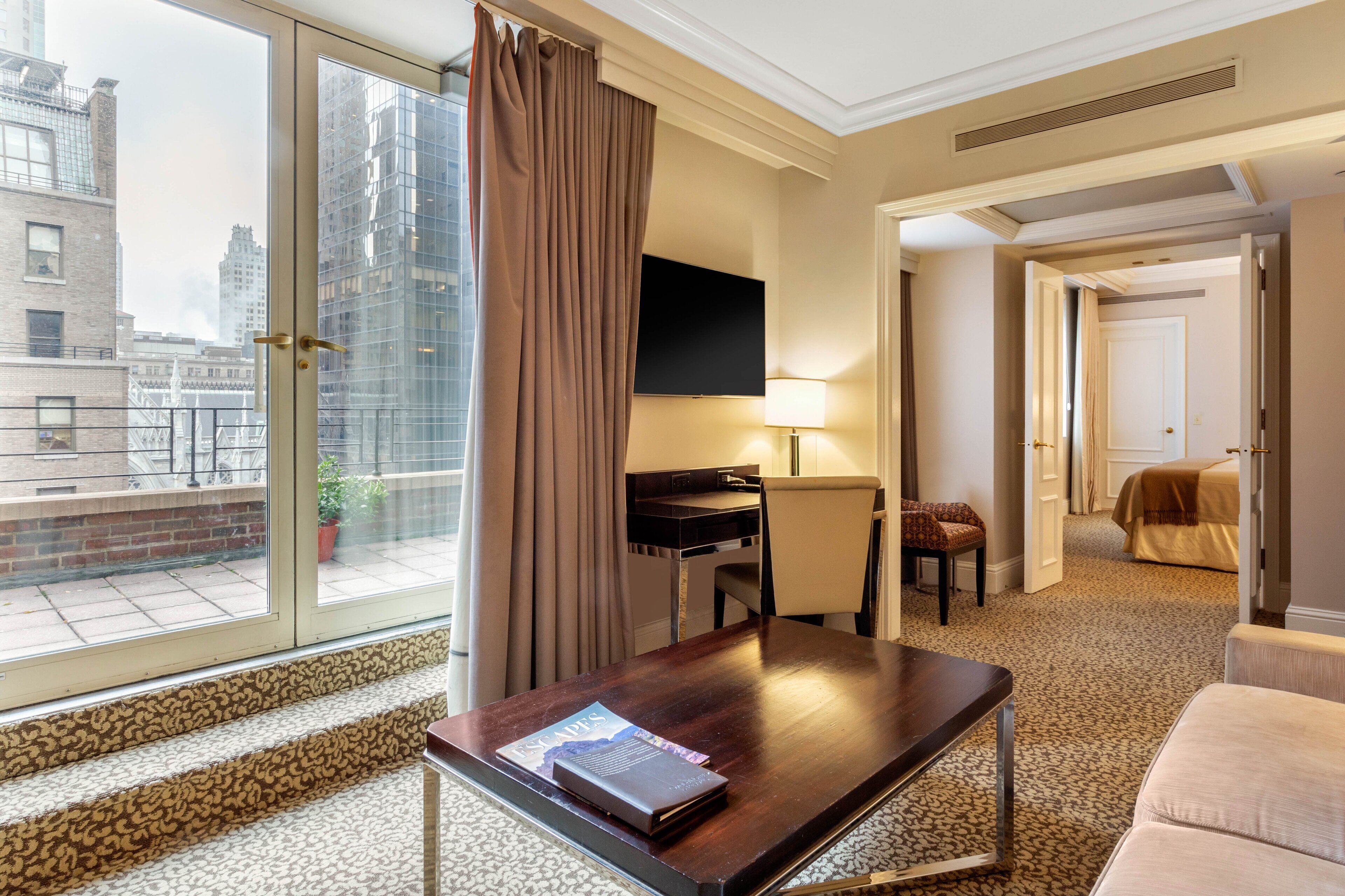 suite, 1 king bed, terrace (rockefeller) | balcony