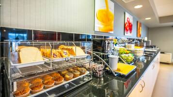 Free buffet breakfast