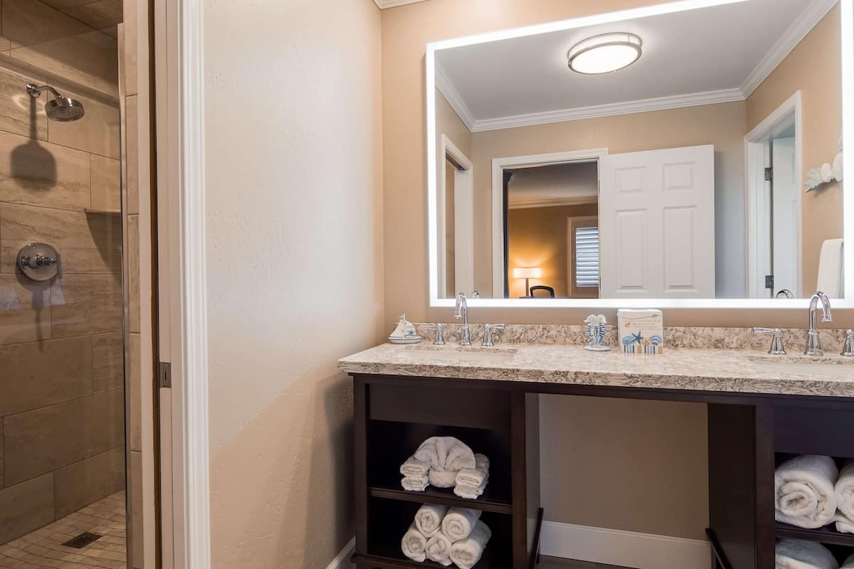 free toiletries, hair dryer, towels, soap