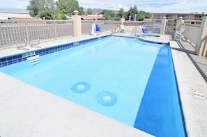Seasonal outdoor pool