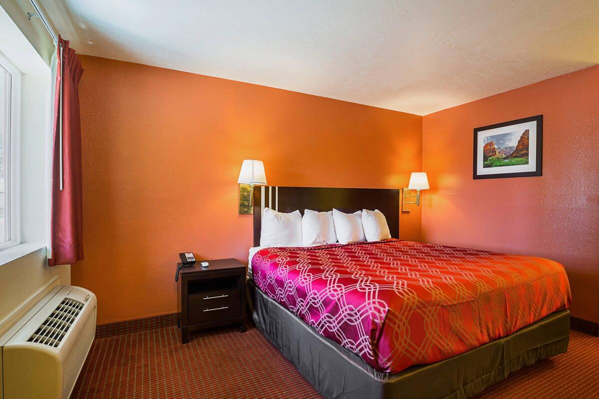 Room, 1 King Bed, Accessible, Non Smoking | Blackout drapes, cribs (surcharge), rollaway beds (surcharge)